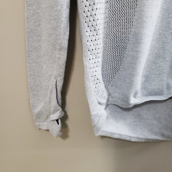 Lululemon Still Movement Sweater Heathered Dawn Blue Sz 6 - Picture 5 of 10